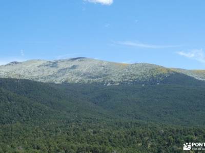 Chorranca y Silla del Rey, Cerro del Moño de la Tía Andrea;rutas a pie granja de san ildefonso segov